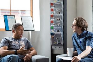 talking
